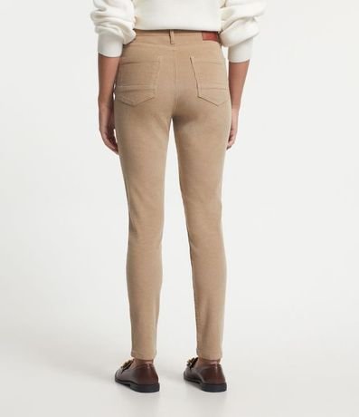 Pantalón Skinny en Terciopelo Cotelê 5