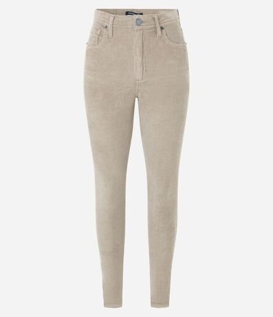 Pantalón Skinny en Terciopelo Cotelê 6