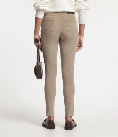 Pantalón Skinny en Terciopelo Cotelê 5