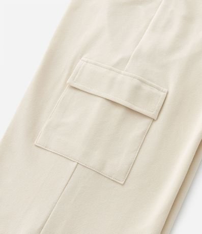Pantalón Sastrería Texturizada con Bolsillos Cargo - Talle 5 a 14 años 4