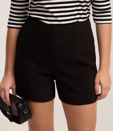 Bermuda Sastrería en Crepé con Fake Bolsillo 3