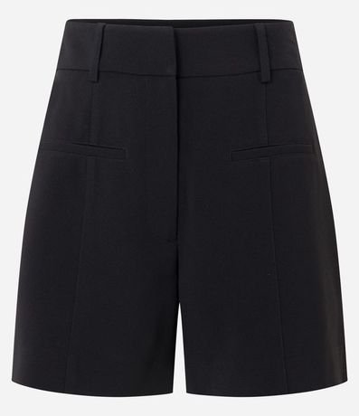 Bermuda Sastrería en Crepé con Fake Bolsillo 5