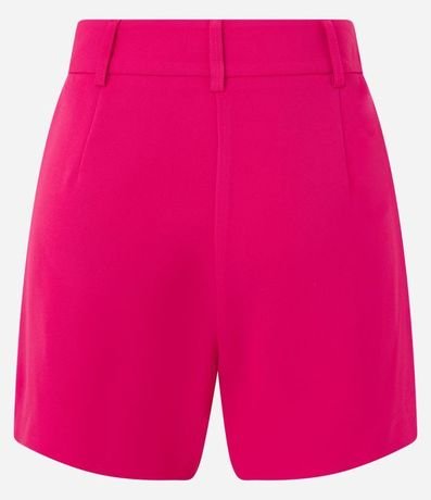 Bermuda Sastrería en Crepé con Fake Bolsillo 6