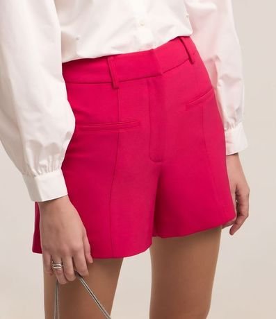 Bermuda Sastrería en Crepé con Fake Bolsillo 2