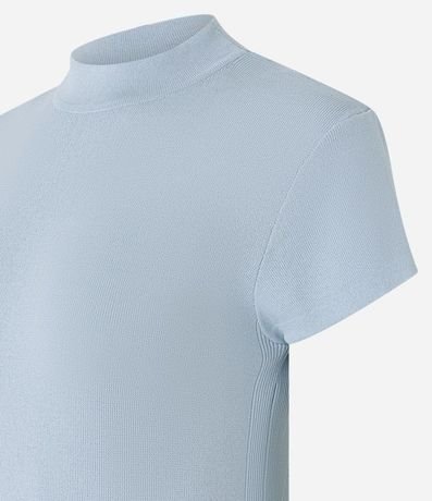 Blusa en Punto con Cuello Alto 5