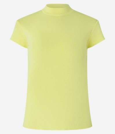 Blusa en Punto con Cuello Alto 4