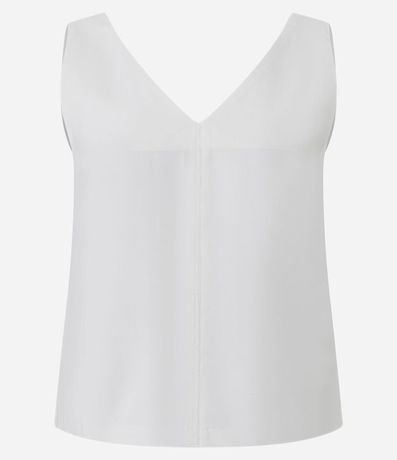 Musculosa en Viscosa con Escote V 4