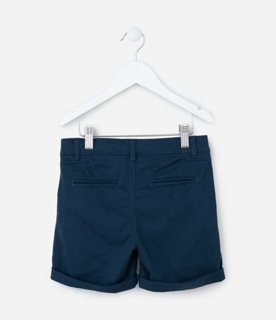 Bermuda Infantil con Bajo Plegado - Talle 5 a 14 años 2