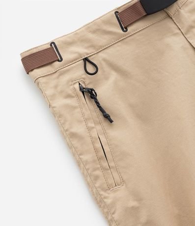Bermuda Infantil con Cinturón y Bolsillo de Cremallera - Talle 5 a 14 años 5