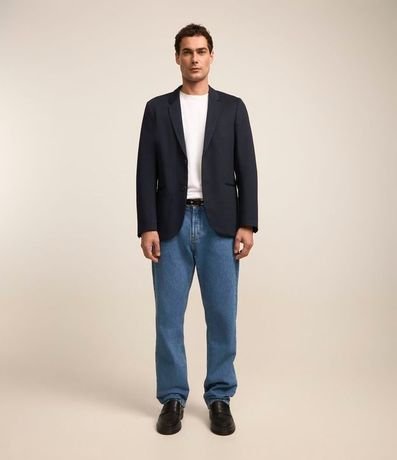 Blazer en Tejido Texturizado con Abotonado Delantero 2