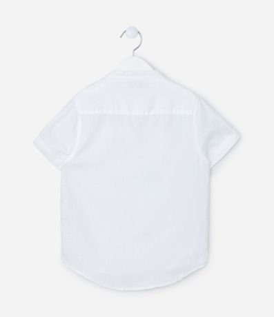 Camisa Infantil Texturizada con Cuello Padre - Talle 5 a 14 años 2
