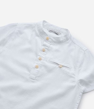 Camisa Infantil Texturizada con Cuello Padre - Talle 5 a 14 años 6