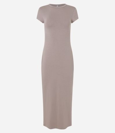 Vestido Largo en Algodón con Manga Corta 6