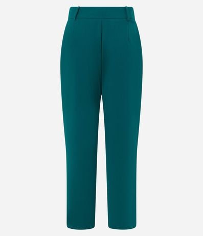 Pantalón Slim en Crepé con Detalles de Ojales en los Bolsillos 7