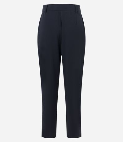 Pantalón Slim en Crepé con Detalles de Ojales en los Bolsillos 8