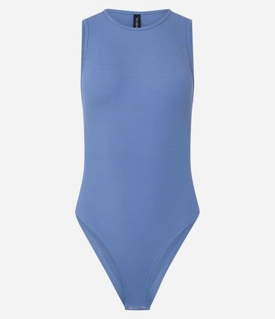 Body Básico en Rib con Cuello Halter 7