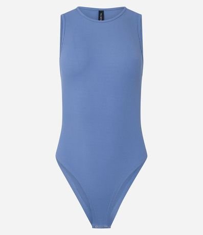 Body Básico en Rib con Cuello Halter 6