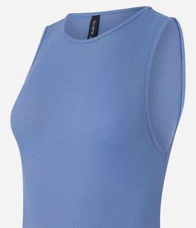 Body Básico en Rib con Cuello Halter 8