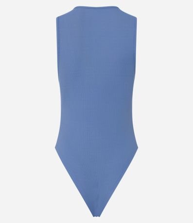 Body Básico en Rib con Cuello Halter 11