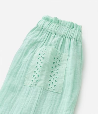 Conjunto Infantil en Laise con Volados de Broderie - Talle 1 a 5 años 3