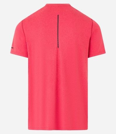 Remera Deportiva con Etiqueta en la Barra y Manga Corta 7