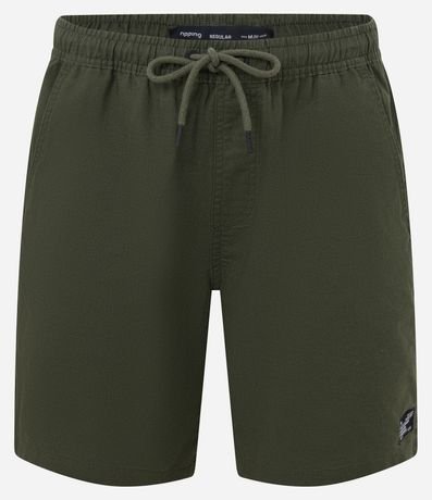 Bermuda Texturizada con Cintura Elástica y Cordón para Ajuste 5