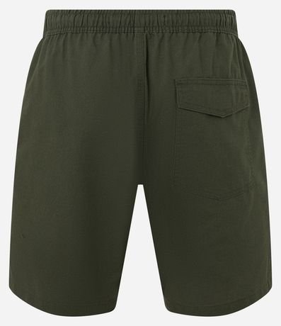 Bermuda Texturizada con Cintura Elástica y Cordón para Ajuste 6