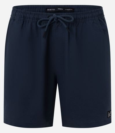 Bermuda Texturizada con Cintura Elástica y Cordón para Ajuste 9