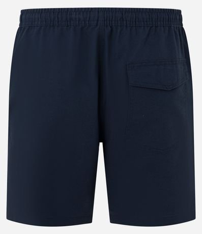 Bermuda Texturizada con Cintura Elástica y Cordón para Ajuste 11