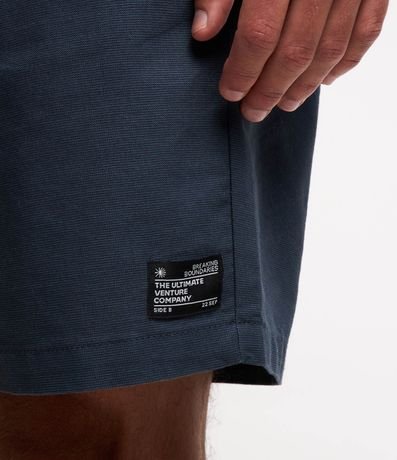 Bermuda Texturizada con Cintura Elástica y Cordón para Ajuste 6