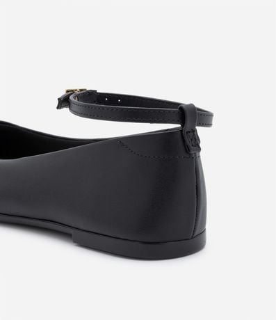 Zapatilla Comfort con Puntera Cuadrada y Tobillera Moleca 3