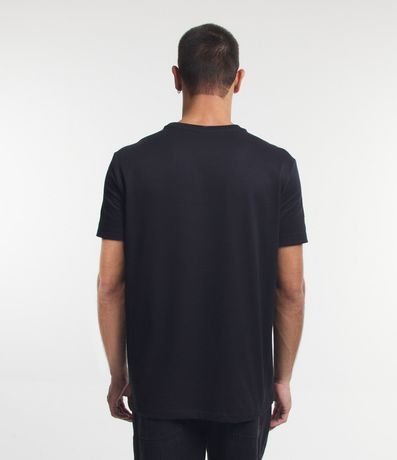 Remera Comfort en Algodón con Ligera Textura 3