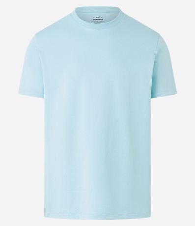 Remera Comfort en Algodón con Ligera Textura 5