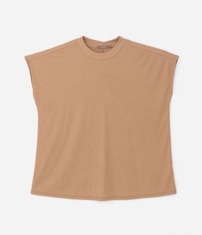 Blusa en Ribana sin Sisa Curve & Plus Size 5