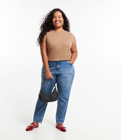 Blusa en Ribana sin Sisa Curve & Plus Size 2