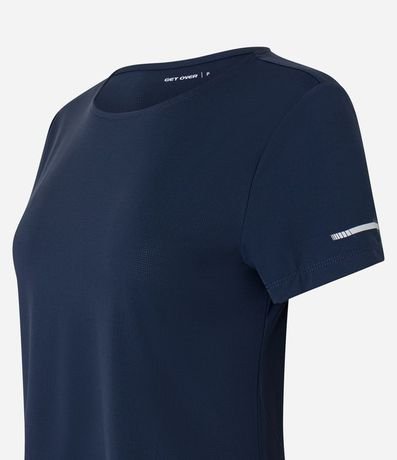 Remera Deportiva Texturizada con Detalle Reflectante 8