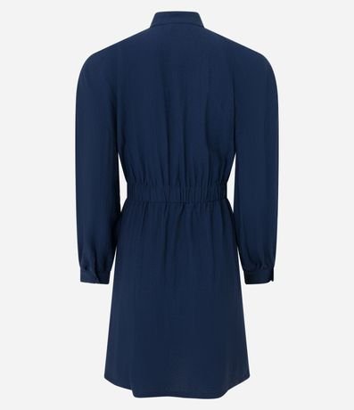 Vestido en Viscosa con Cintura Ajustada y Escote V 6