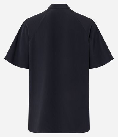 Camisa en Chiffon con Cuello Padre y Volado Delantero 9