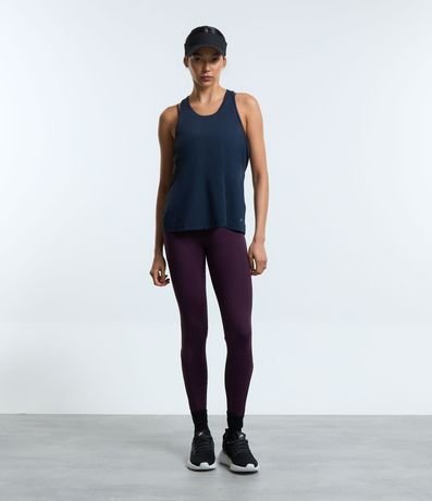 Musculosa Nadador Deportiva en Microfibra con Furos 2