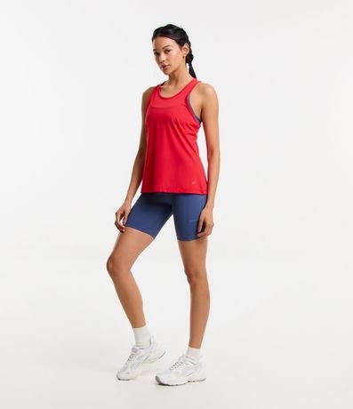 Musculosa Nadador Deportiva en Microfibra con Furos 2