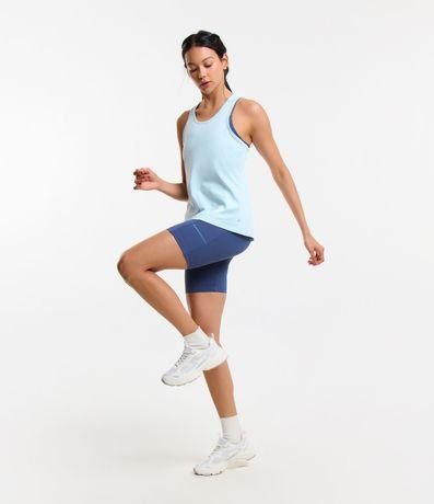 Musculosa Nadador Deportiva en Microfibra con Furos 2