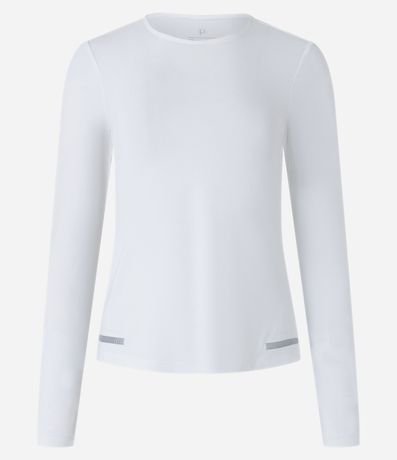 Remera Deportiva en Poliamida con Detalle Reflectivo 6