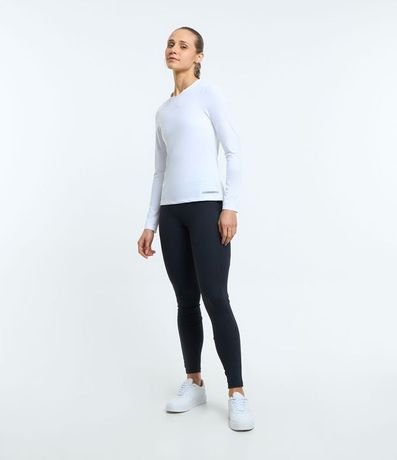 Remera Deportiva en Poliamida con Detalle Reflectivo 2