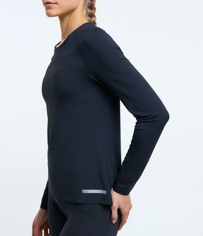 Remera Deportiva en Poliamida con Detalle Reflectivo 5