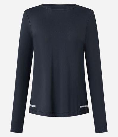 Remera Deportiva en Poliamida con Detalle Reflectivo 6