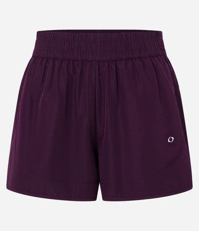 Bermuda Runner Deportiva en Microfibra Ligera con Textura de Agueros 5