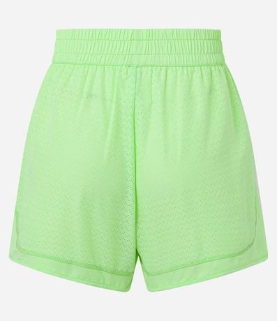 Bermuda Runner Deportiva en Microfibra Ligera con Textura de Agueros 6