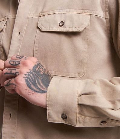 Camisa Lisa en Sarga 7