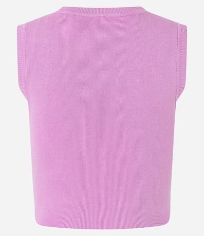 Blusa Musculosa Cropped en Viscosa Acanalada 8