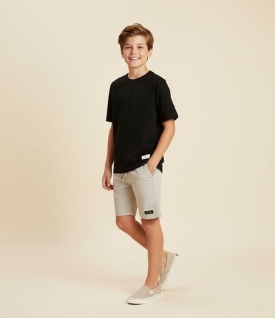 Bermuda Infantil con Lazo y Bolsillos - Talle 05 a 14 años